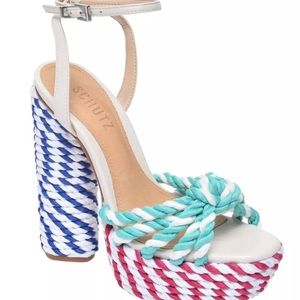 NEW SCHUTZ x Adriana Lima Shulis Sandal SIZE 7